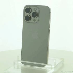 〔中古品〕 iPhone16 Pro 256GB ナチュラルチタニウム MYN33J／A SIMフリー【377】