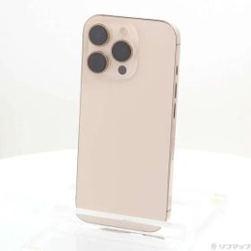 〔中古品〕 iPhone16 Pro 256GB デザートチタニウム MYN23J／A SIMフリー【262】