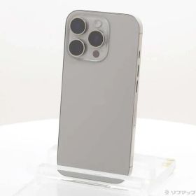 〔中古品〕 iPhone16 Pro 256GB ナチュラルチタニウム MYN33J／A SIMフリー【269】