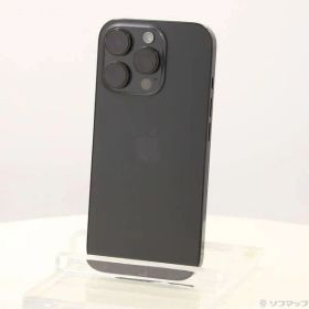 〔中古品〕 iPhone16 Pro 256GB ブラックチタニウム MYN03J／A SIMフリー【198】