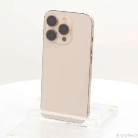 〔中古品〕 iPhone16 Pro 128GB デザートチタニウム MYMX3J／A SIMフリー【344】