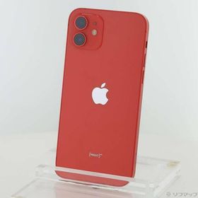 〔中古〕Apple(アップル) iPhone12 64GB プロダクトレッド MGHQ3J／A SIMフリー〔262-ud〕
