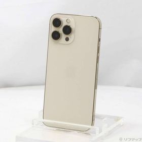 〔中古〕Apple(アップル) iPhone13 Pro Max 1TB ゴールド NLKJ3J／A SIMフリー〔349-ud〕
