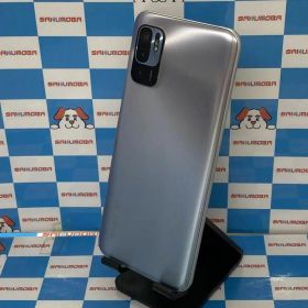 【中古】Redmi Note 10 JE 64GB クロームシルバー XIG02 AU版SIMフリー