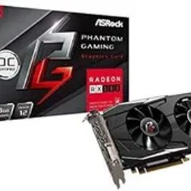 【中古】(非常に良い)ASRock AMD Radeon RX580 搭載 グラフィックボード Phantom gaming モデル PG D Radeon RX580 8G OC