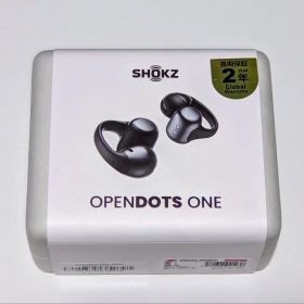 新品 Shokz 完全ワイヤレスイヤホン OpenDots ONE ブラック