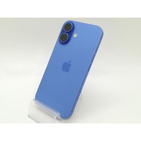 【中古】Apple 国内版 【SIMフリー】 iPhone 16 128GB ウルトラマリン MYDU3J/A【静岡】保証期間１ヶ月【ランクB】