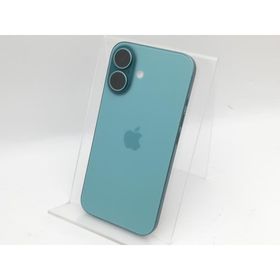 【中古】Apple 国内版 【SIMフリー】 iPhone 16 128GB ティール MYDV3J/A【中野】保証期間１ヶ月【ランクB】