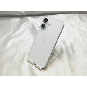 【中古】Apple 国内版 【SIMフリー】 iPhone 16 128GB ホワイト MYDR3J/A【ECセンター】保証期間１ヶ月【ランクA】