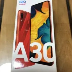Galaxy A30 Red 64 GB UQ mobile