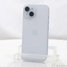〔中古品〕 iPhone15 128GB ブルー MTML3J／A SIMフリー【349】