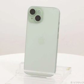 〔中古品〕 iPhone15 128GB グリーン MTMM3J／A SIMフリー【348】