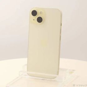 〔中古品〕 iPhone15 256GB イエロー MTMQ3J／A SIMフリー【198】