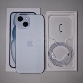 Apple iPhone15本体 ブルー 128GB SIMフリー 箱・付属品付