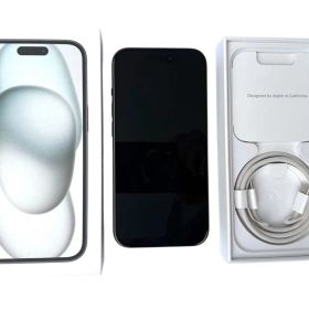 Apple iPhone 15 128GB ブラック 本体