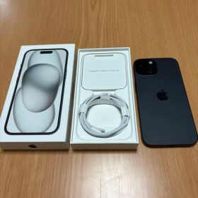Apple iPhone 15 ブラック 128GB 本体、箱、全付属品