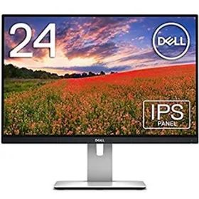 【中古】Dell モニター 24インチ U2415(/sRGB 99%/広視野角/フレームレス/WUXGA/IPS非光沢/フリッカーフリー/DP%ｶﾝﾏ%mDP%ｶﾝﾏ%HDMIx2/高さ調整/回転)