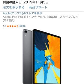 iPadpro 第一世代11インチ 256GB