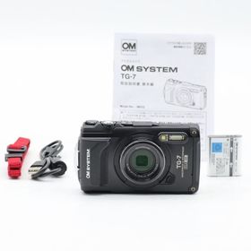 OM SYSTEM Tough TG-7 ブラック(コンパクトデジタルカメラ)