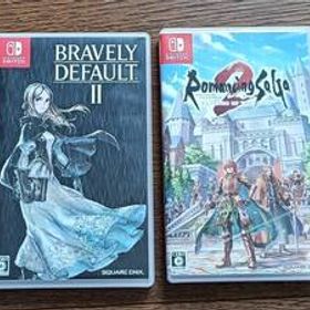 ニンテンドースイッチ ソフト2本 ロマンシングサガ2リベンジオブザセブン ブレイブリーデフォルト2 起動確認済