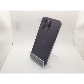 【中古】Apple 国内版 【SIMフリー】 iPhone 14 Pro Max 512GB ディープパープル MQ9J3J/A【秋葉3号】保証期間１ヶ月【ランクC】