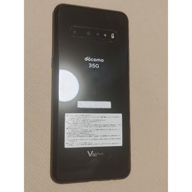 エルジーエレクトロニクス(LG Electronics)のLG V60 ThinQ 5G L-51A ザ ブラック(スマートフォン本体)