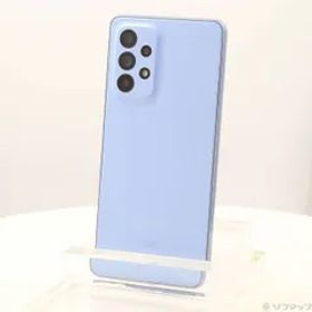 〔中古品〕 Galaxy A53 5G 128GB オーサムブルー SCG15 au SIMフリー【297】