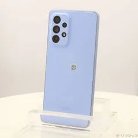 〔中古品〕 GALAXY A53 5G 128GB オーサムブルー SC-53C docomo SIMフリー【258】