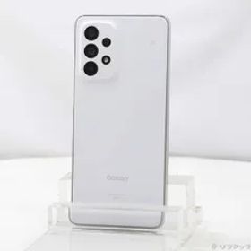 〔中古品〕 Galaxy A53 5G 128GB オーサムホワイト SCG15 au SIMフリー【262】