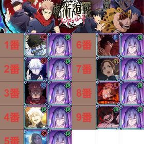 番👉号 | ファンパレ(呪術廻戦ファントムパレード)のアカウントデータ、RMTの販売・買取一覧