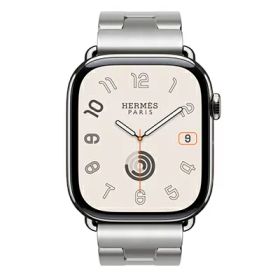 Apple Apple Watch Hermes Series10 46mm GPS+Cellularモデル MX193J/A+MXJX3FE/A A3003【シルバーチタニウムケース/グランH(サティネ)】 [中古] 【当社3ヶ月間保証】 イオシス