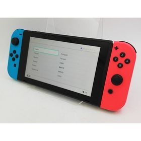 【中古】Nintendo Switch 本体 Joy-Con(L) ネオンブルー/(R) ネオンレッド HAD-S-KABAA 【2019年8月】【大宮東口】保証期間１ヶ月【ランクC】