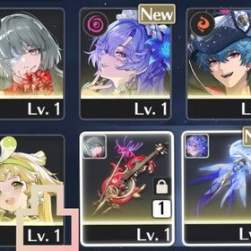 リリース初日・リセマラ⭐5×7フローヴァ、餅武器・幽冥の忘憂曲、カンタレラ、餅武器・深海の囁き、ブラ | 鳴潮(Wuthering Waves)のアカウントデータ、RMTの販売・買取一覧