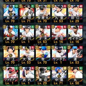 ダルセレ高橋由伸 落合 多村 簑田 松井 糸井 アニバ柳田 OB青田など | プロスピAのアカウントデータ、RMTの販売・買取一覧