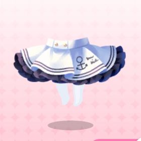 ホワイトマリンスカート 双子分【オリジナル】 | ポケコロツイン(ポケツイ)のアカウントデータ、RMTの販売・買取一覧