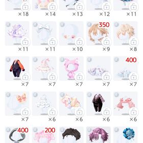 ほぼALL250円均一① | ポケコロツイン(ポケツイ)のアカウントデータ、RMTの販売・買取一覧