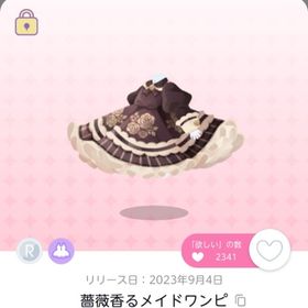 薔薇香るメイドワンピ 双子 | ポケコロツイン(ポケツイ)のアカウントデータ、RMTの販売・買取一覧