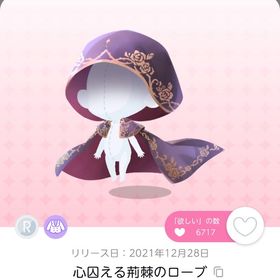 心囚える荊棘のローブ １点 | ポケコロツイン(ポケツイ)のアイテム、RMTの販売・買取一覧