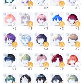 R髪バラ売り(他ページおまとめ可) | ポケコロツイン(ポケツイ)のアイテム、RMTの販売・買取一覧