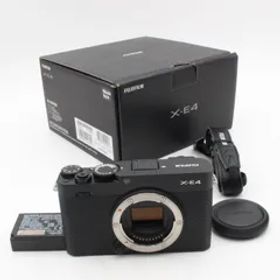 ショット数2598 【極美品】 FUJIFILM 富士フイルム X-E4 ボディ ミラーレス一眼カメラ 元箱付属品付き 91003