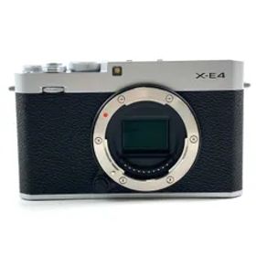 富士フイルム FUJIFILM X-E4 ボディ シルバー デジタル ミラーレス 一眼カメラ 【中古】