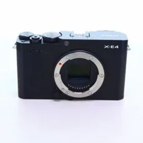 【中古】(フジフイルム) FUJIFILM X-E4-B ボデイ