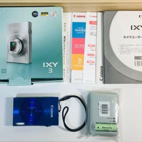 Canon IXY3 ブルー 青色 箱付き