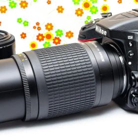 美品 ニコン Nikon D7100☆スマホに転送可♪☆ダブルレンズ☆本格一眼