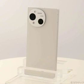 【中古】SHARP(シャープ) AQUOS R10 256GB カシミヤホワイト SH-M31 SIMフリー 【377-ud】