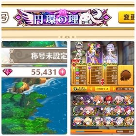 石55000 最強1位ハルジオン2位デネブ共存 | 白猫プロジェクトのアカウントデータ、RMTの販売・買取一覧