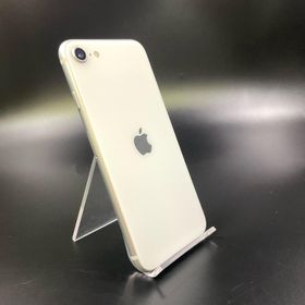 アップル(Apple)の【全額返金保証】【最速発送】Apple iPhone iPhone SE（第2世代） 128GB ホワイト docomo 動作確認済(スマートフォン本体)