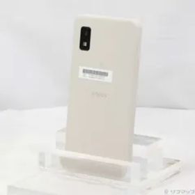 〔中古品〕 AQUOS wish 64GB アイボリー A104SH Y!mobile SIMフリー【276】
