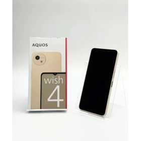 【中古A】AQUOS wish4 SH-M27 ホワイト楽天版 バッテリー【80％以上】 SIMフリー 白ロム