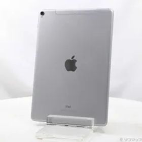 〔中古品〕 iPad Pro 10.5インチ 512GB スペースグレイ MPME2J／A docomoロック解除SIMフリー【258】